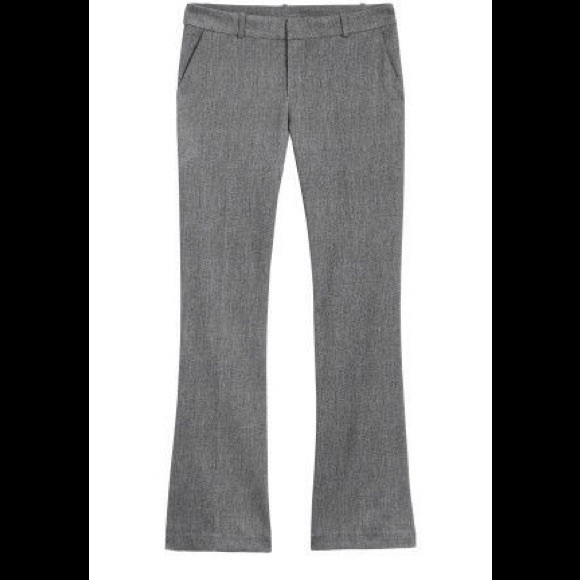 gray bootcut pants
